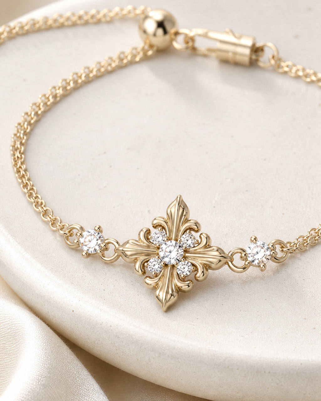 Dear Luma Iris Constellation Bracelet - Single Bloom view 3