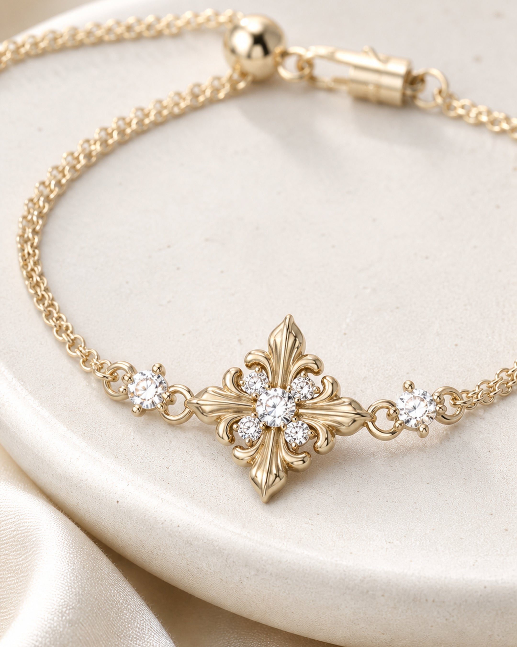 Dear Luma Iris Constellation Bracelet - Single Bloom view 3