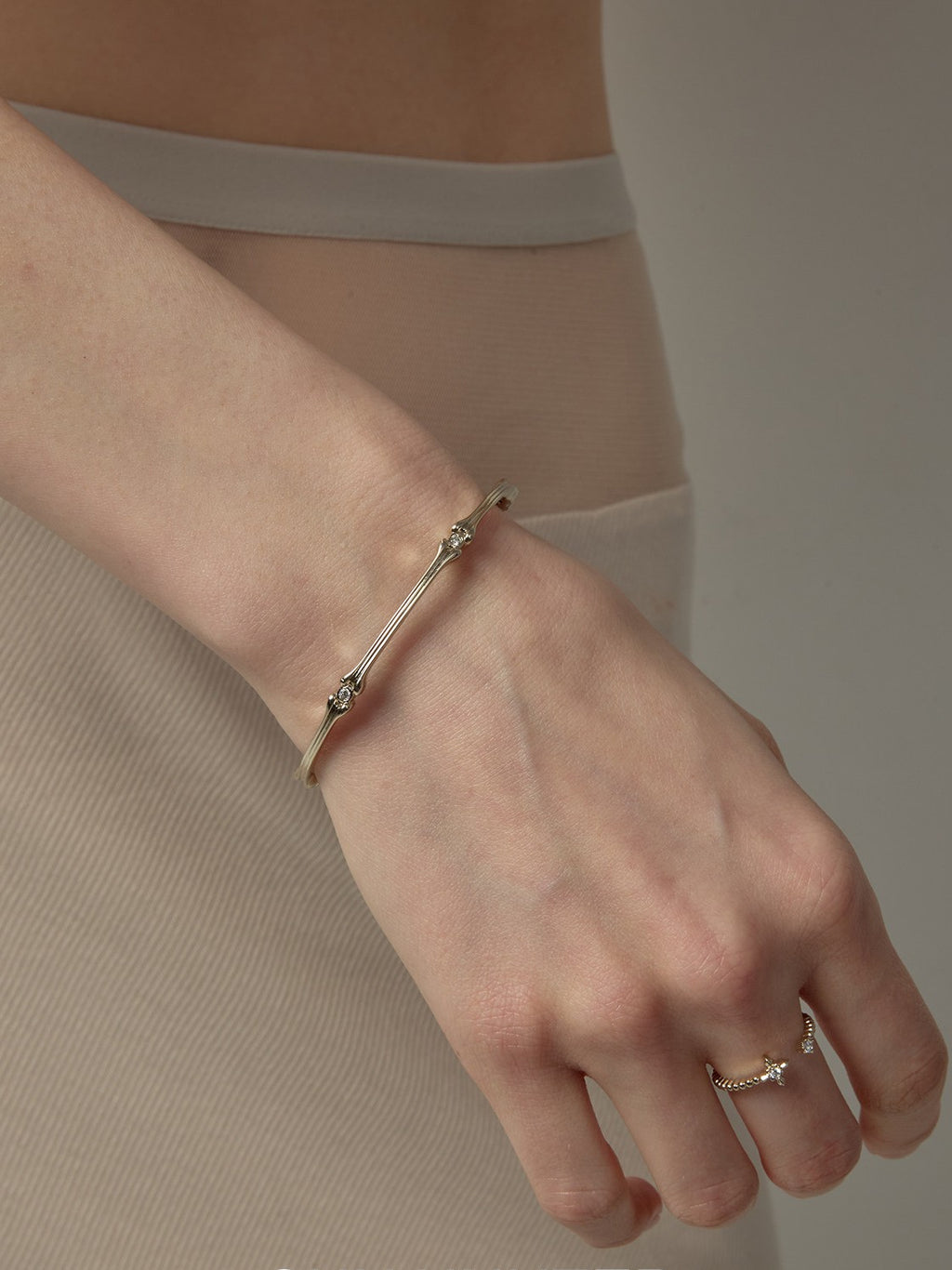 Dear Luma Iris Line Cuff view 3