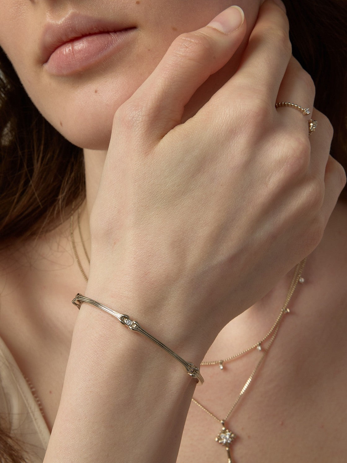 Dear Luma Iris Line Cuff view 8