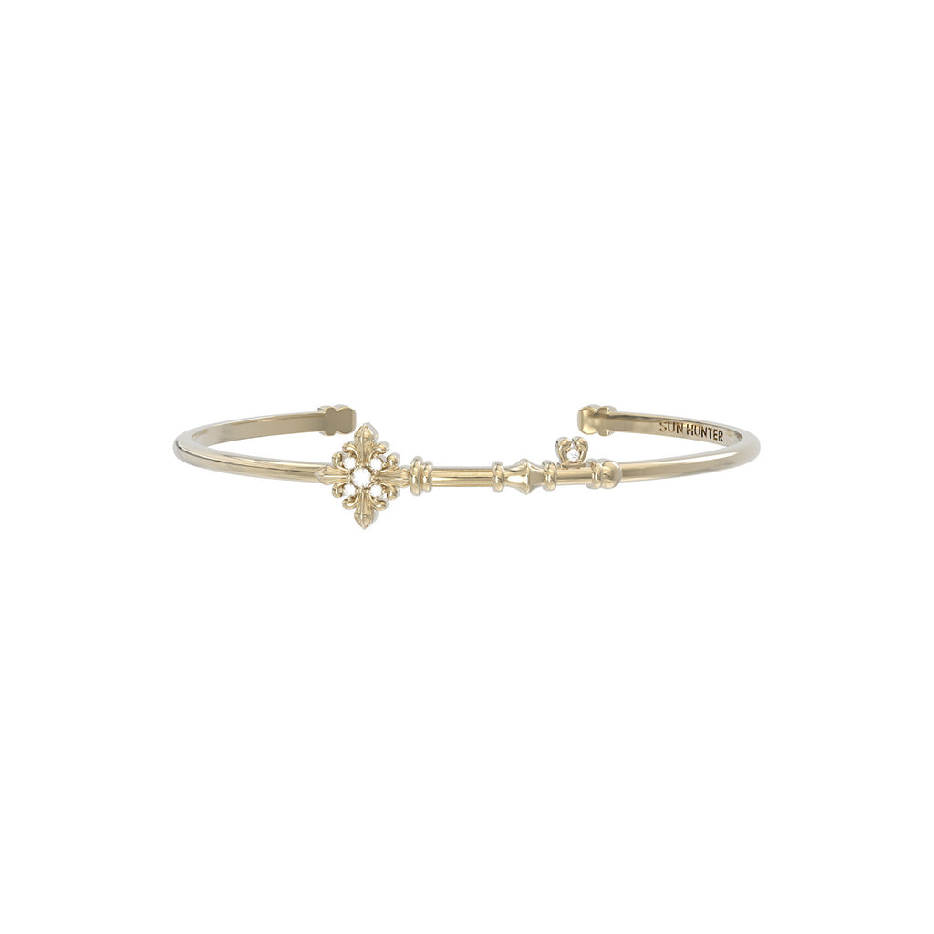 Dear Luma Iris Key Cuff - Ornate view 1