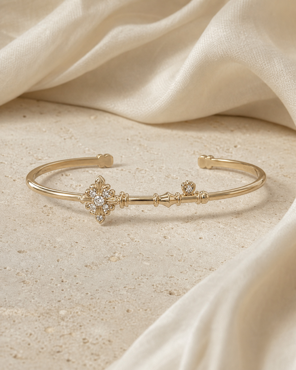 Dear Luma Iris Key Cuff - Ornate view 3