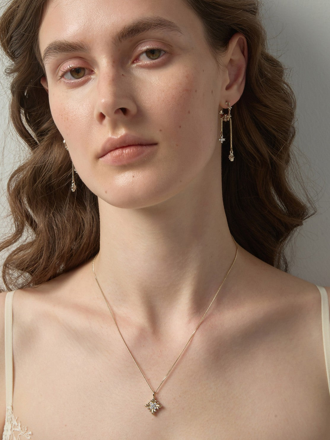 Dear Luma Iris Afterlight Tassel Earrings view 3