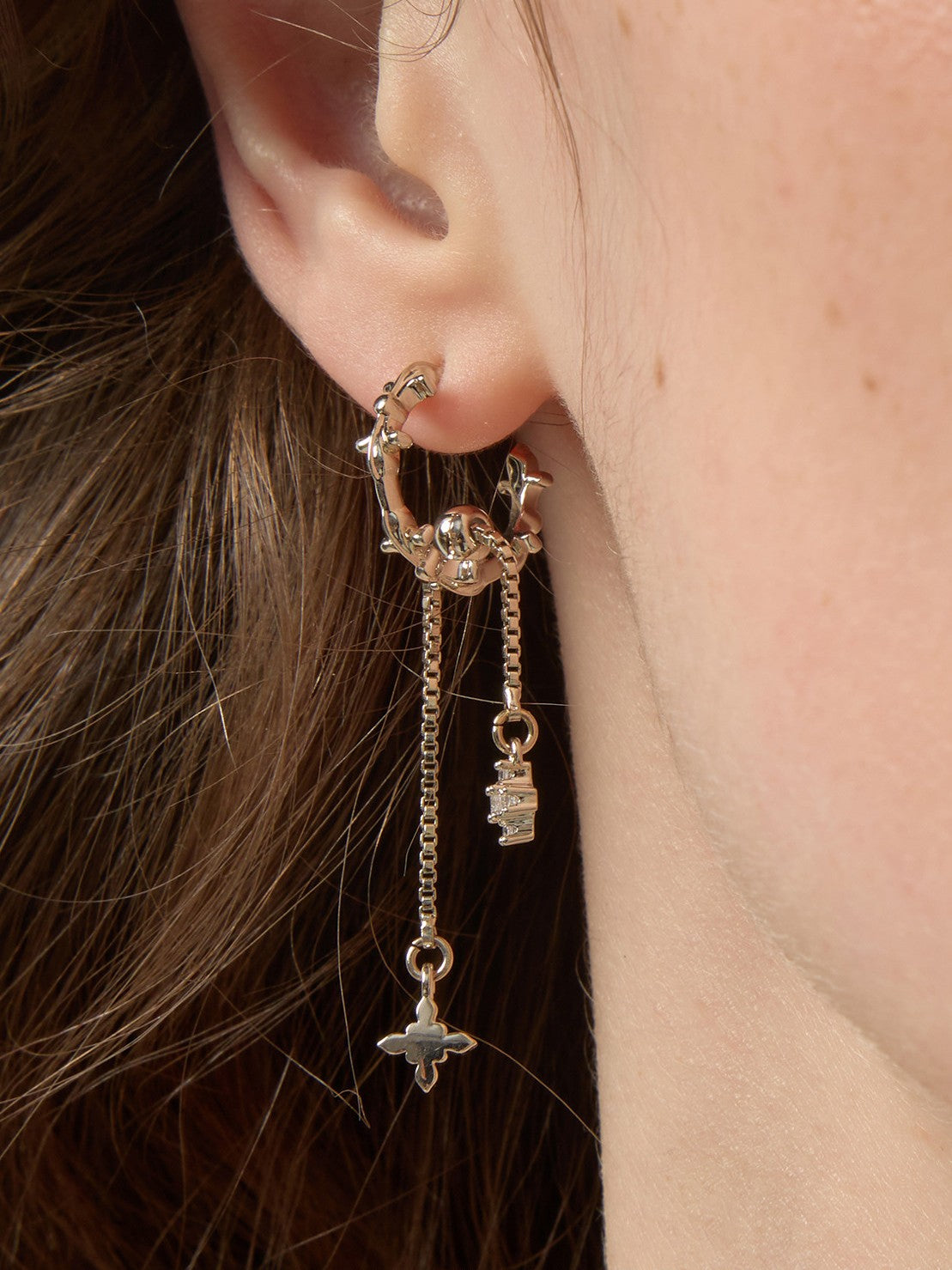Dear Luma Iris Afterlight Tassel Earrings view 5