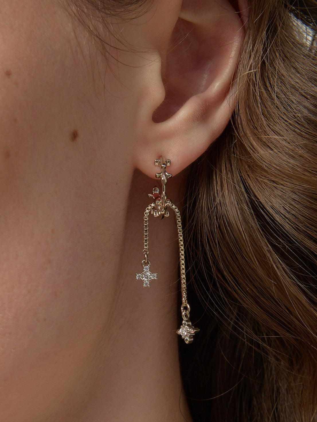 Dear Luma Iris Afterlight Tassel Earrings view 6