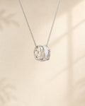 Dear Luma N008 mother-of-pearl iris pendant necklace cover image