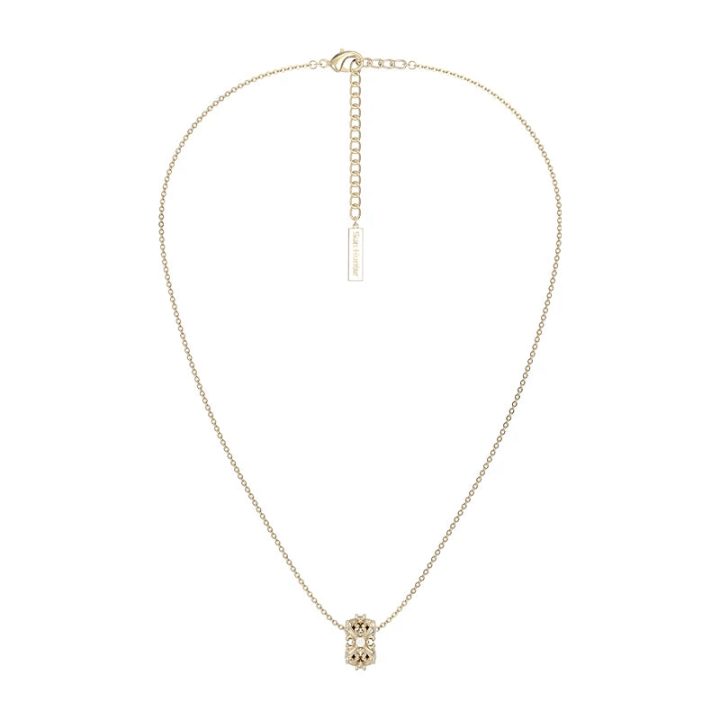 Dear Luma Sunlit Iris Halo Necklace view 5