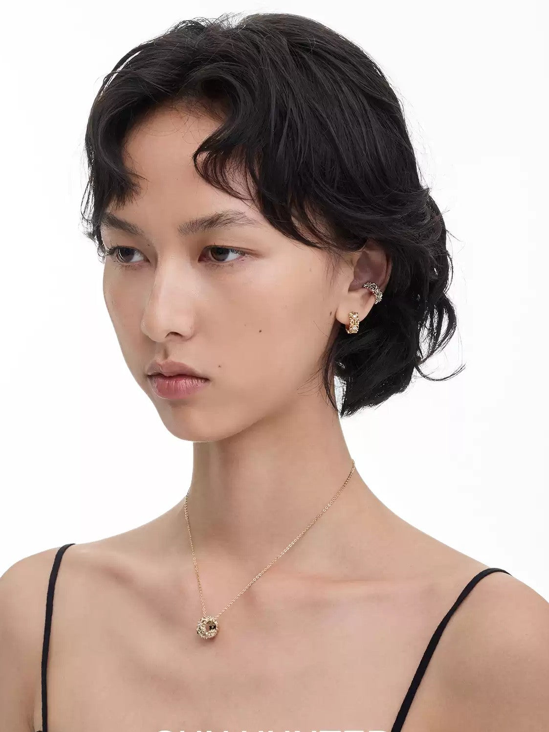 Dear Luma Sunlit Iris Halo Necklace view 6