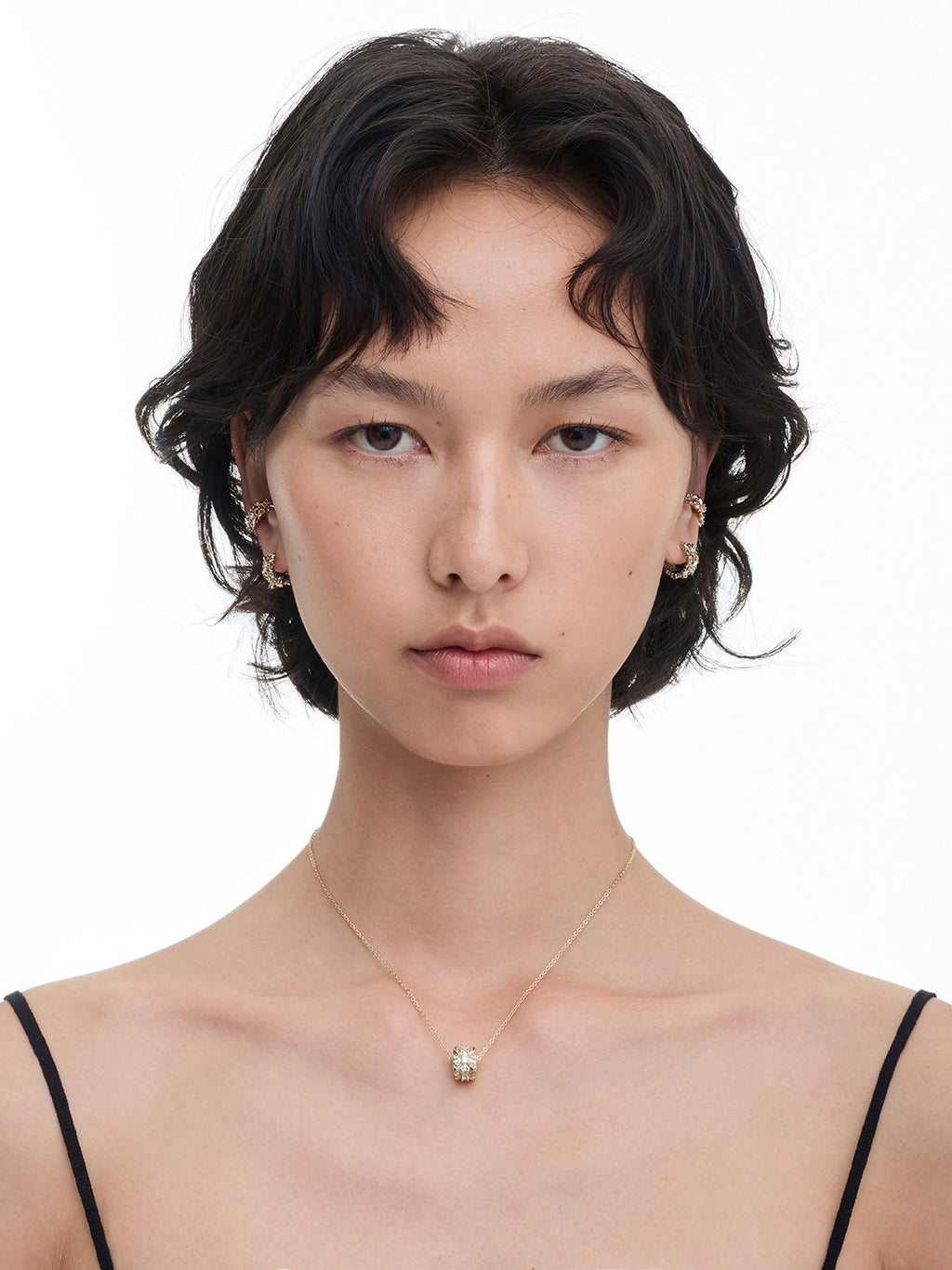 Dear Luma Sunlit Iris Halo Necklace view 7
